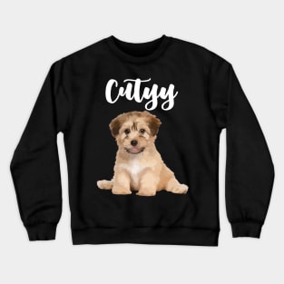 Cutyy Dog Crewneck Sweatshirt
